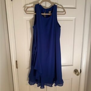 Vince Camuto Royal Blue Asymmetrical Dress